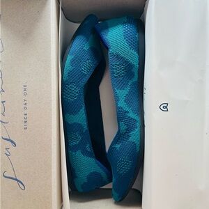 Rothy’s The Point Flats Water Poppy Size 7